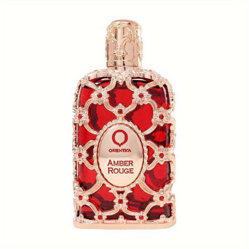 Amber Rouge 80 ml / 2,7 fl.oz Eau de Parfum Spray Parfum luxueux unisexe à l'ambrer and Seaweed by Orientica