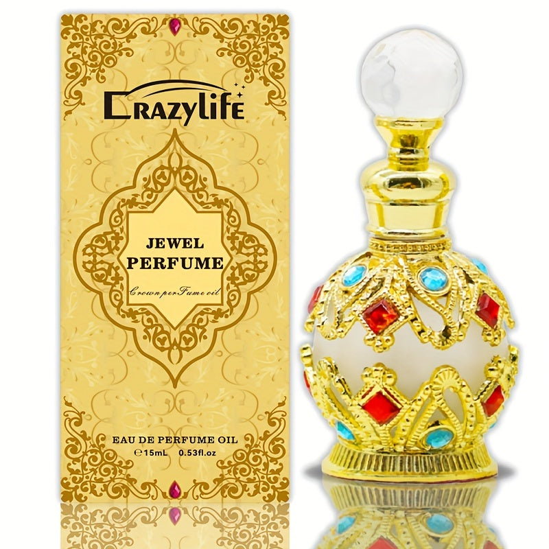 15ml Floral Scented Musk Perfume - Long-Lasting, Refreshing, and Formaldehyde-Free Eau De Parfum for Women - Perfect for Dating and Daily Wear, Gentle on Skin, and Cruelty-Free