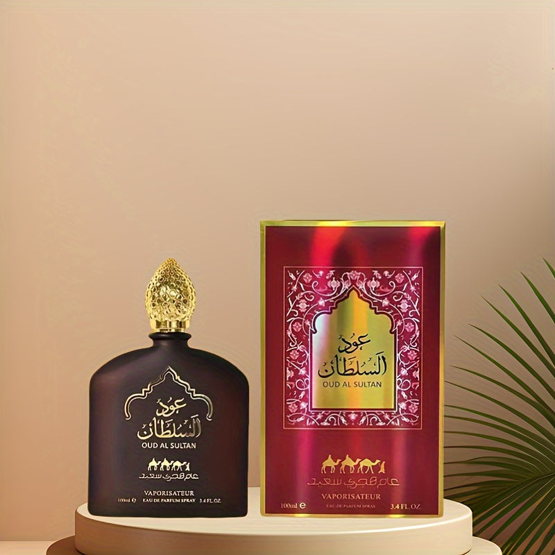 Arabian Eau De Parfum for Men & Women - 3.38oz, Long-LastParfum boisé avec alcoolohol, Paraben-Free, Ideal for Daily Wear & Dates, Parties, and Gifting