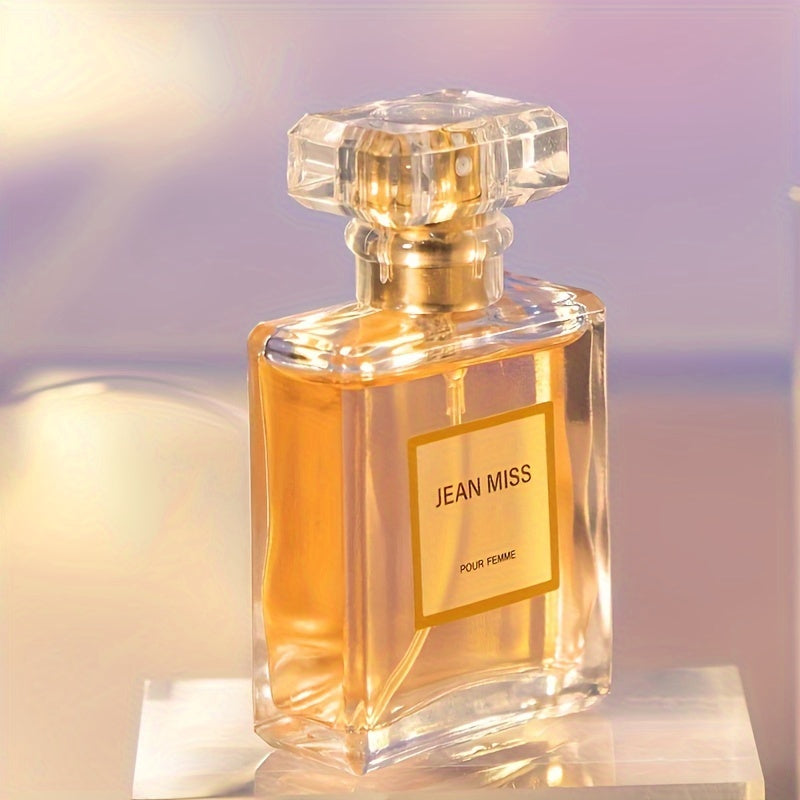 Jean Miss Exquisite Floral Eau de Parfum for Women - Long-Lasting, Seductive Scent for Dates and Parties - Liquid, Alcohol-Based, Formaldehyde-Free, Cruelty-Free, and Vegan-Friendly Fragrance