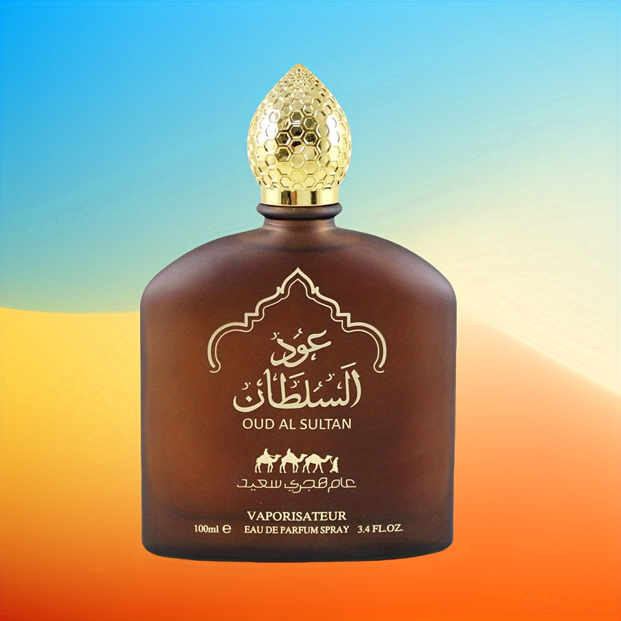 Arabian Eau De Parfum for Men & Women - 3.38oz, Long-LastParfum boisé avec alcoolohol, Paraben-Free, Ideal for Daily Wear & Dates, Parties, and Gifting