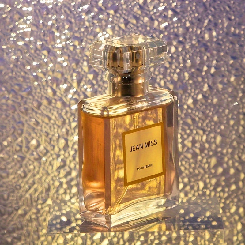 Jean Miss Exquisite Floral Eau de Parfum for Women - Long-Lasting, Seductive Scent for Dates and Parties - Liquid, Alcohol-Based, Formaldehyde-Free, Cruelty-Free, and Vegan-Friendly Fragrance