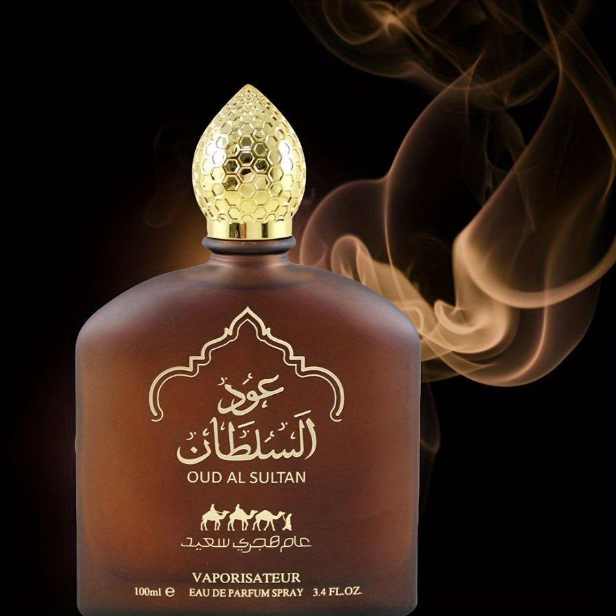 Arabian Eau De Parfum for Men & Women - 3.38oz, Long-LastParfum boisé avec alcoolohol, Paraben-Free, Ideal for Daily Wear & Dates, Parties, and Gifting