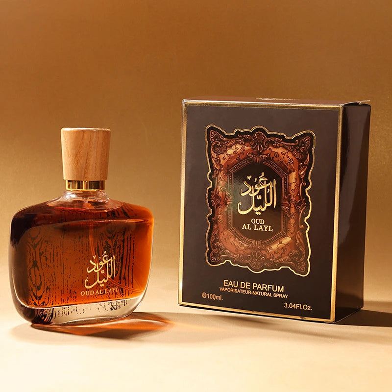 Arabian Oud Women's Parfum Oriental Exotic Sandalwood Lasting, Rich Mysterious Middle Eastern New Mature Business Perfume 100ml