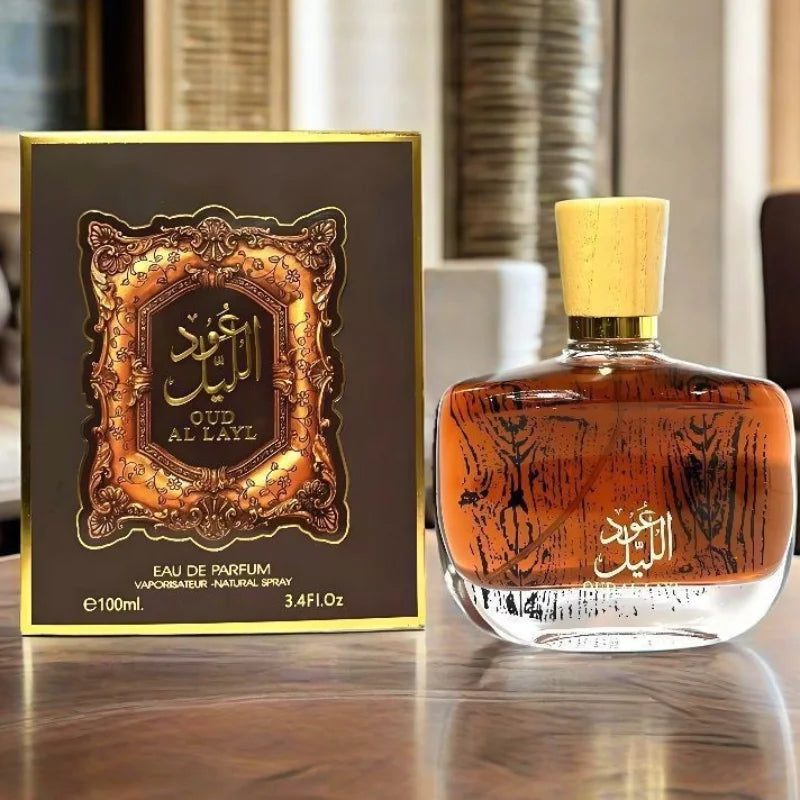 Arabian Oud Women's Parfum Oriental Exotic Sandalwood Lasting, Rich Mysterious Middle Eastern New Mature Business Perfume 100ml