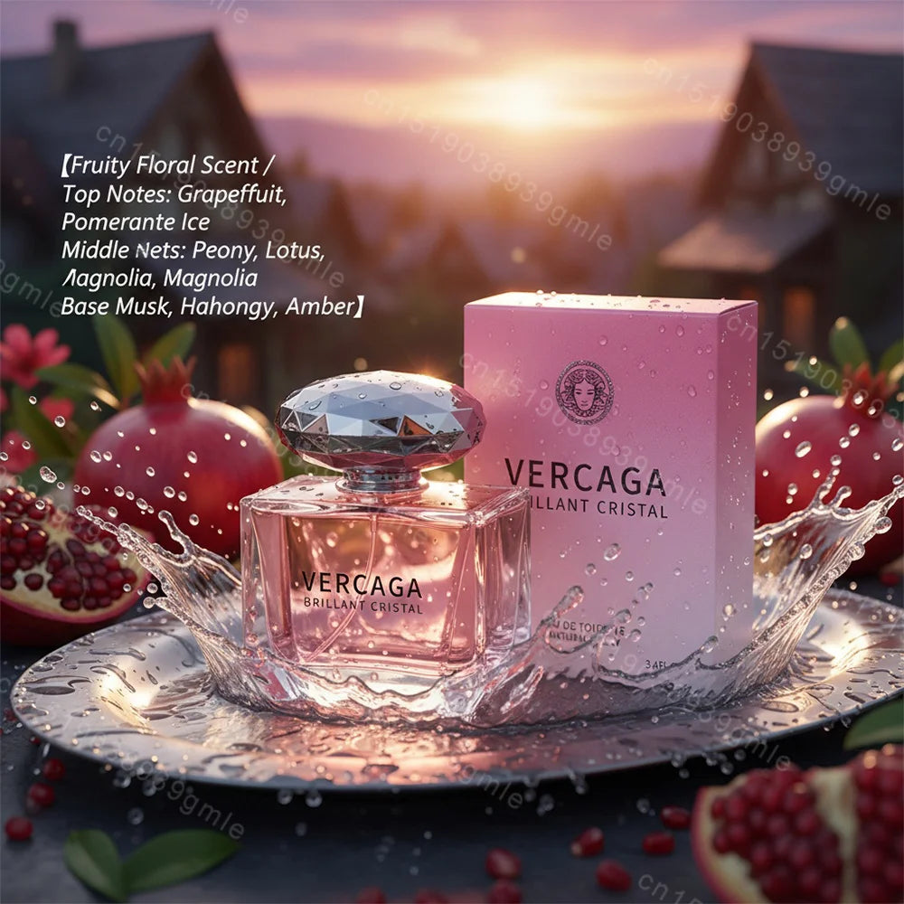 Pomegranate Gourmet Fragrance Peony Perfume Spray Unisex Flowers Fruits Eau De Parfum Irresistible Temptation Charm Pheromone