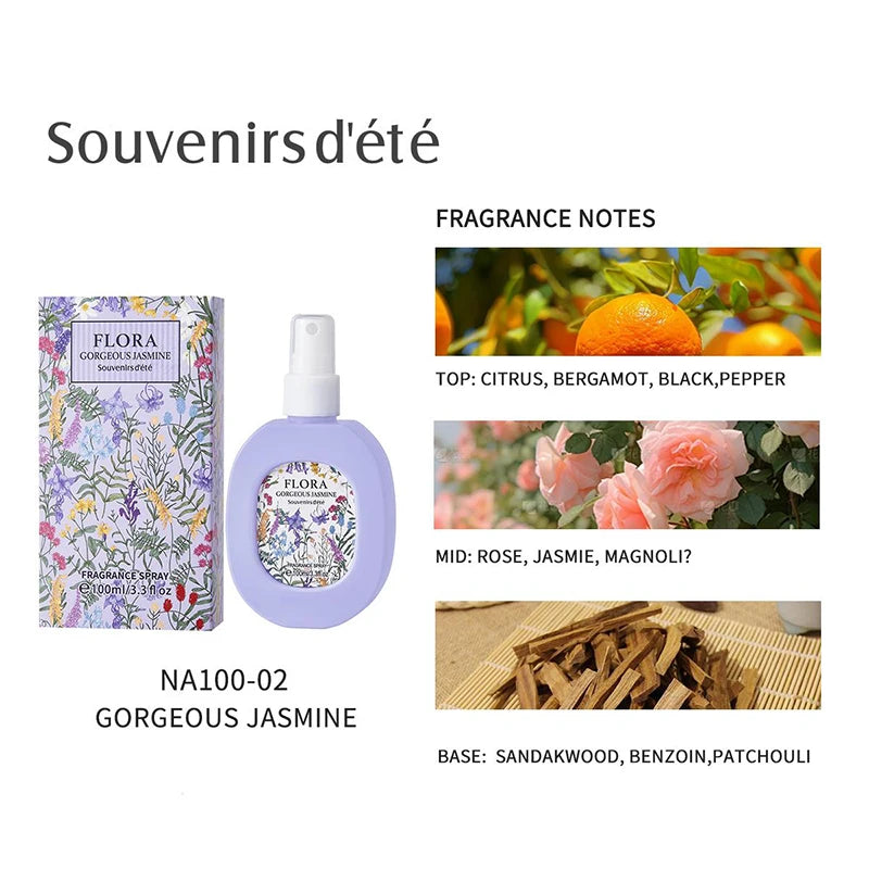 Classic Luxury Brand Women Perfume Flirting Pheromone Charm Perfume Fresh Floral Scent Lasting Eau De Parfum Best Perfume Gift