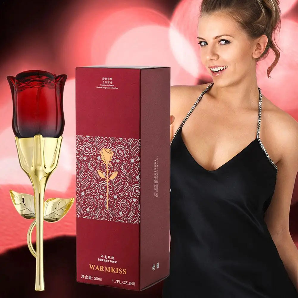 Parfum aux phéromones de rose pour femme, brume corporelle florale longue tenue, parfum romantique pour les rendez-vous, rehausse le charme féminin au quotidien.r