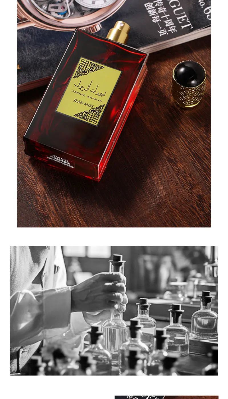 Original brand perfume, women's perfume with floral and fruity notes, long-lasting fragrance, Arab perfume, charmed your partner