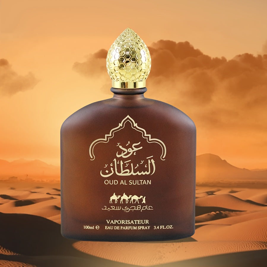 Arabian Eau De Parfum for Men & Women - 3.38oz, Long-LastParfum boisé avec alcoolohol, Paraben-Free, Ideal for Daily Wear & Dates, Parties, and Gifting